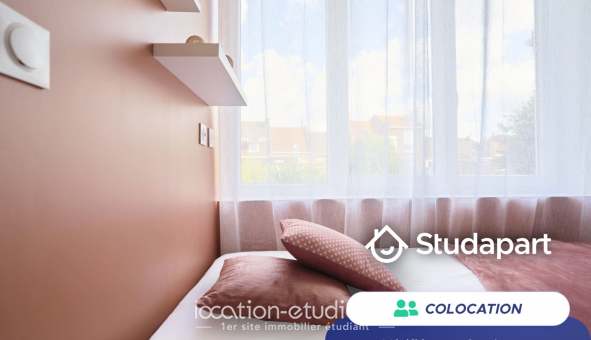 Colocation tudiante Studio à Lille (59800)