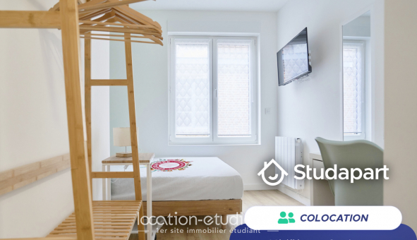 Colocation tudiante Studio à Lille (59800)