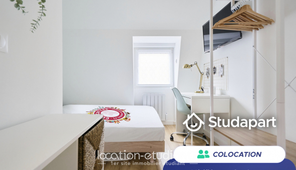 Colocation tudiante Studio à Lille (59800)