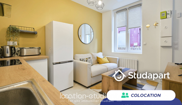 Colocation tudiante Studio à Lille (59800)