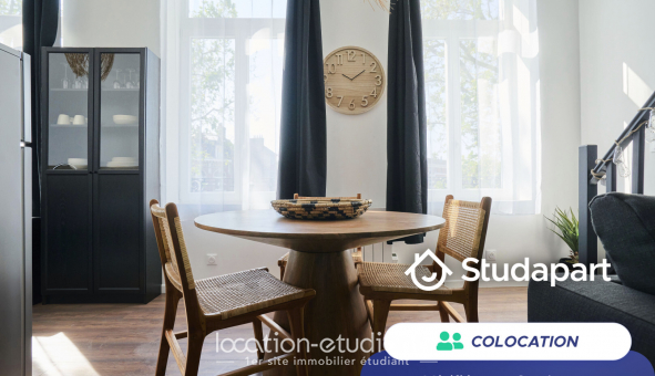 Colocation tudiante Studio à Lille (59800)