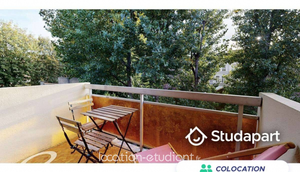 Colocation tudiante Studio à Lille (59800)