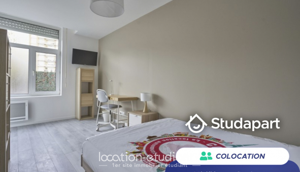 Colocation tudiante T4 à Lille (59800)