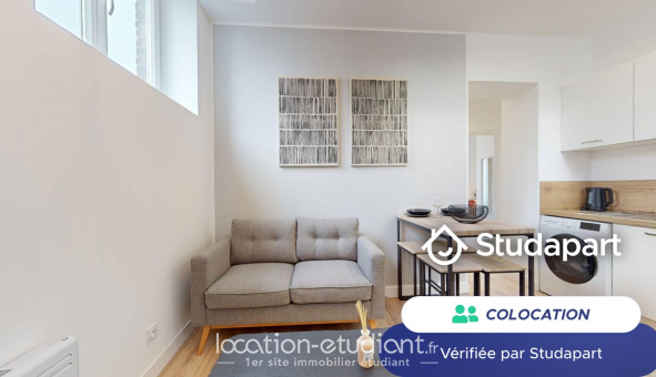 Colocation �tudiante Studio &agrave; Lille (59800)