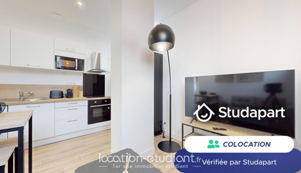 Colocation �tudiante Studio &agrave; Lille (59800)