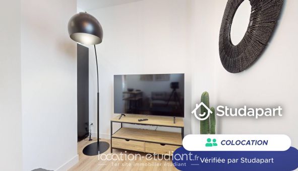 Colocation �tudiante Studio &agrave; Lille (59800)