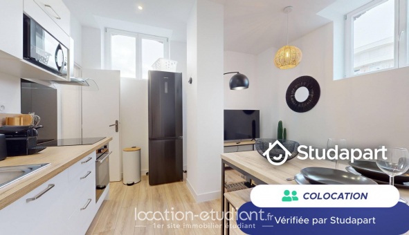 Colocation �tudiante Studio &agrave; Lille (59800)