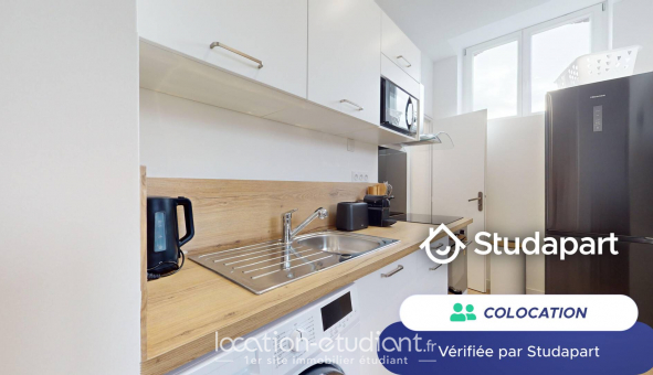 Colocation �tudiante Studio &agrave; Lille (59800)