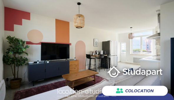 Colocation étudiante T5 &agrave; Lille (59800)