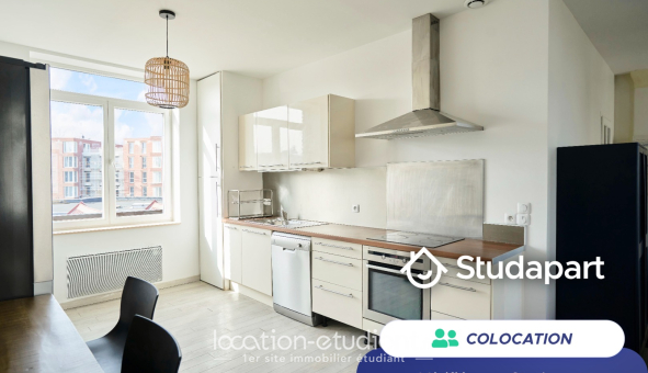 Colocation étudiante T5 &agrave; Lille (59800)