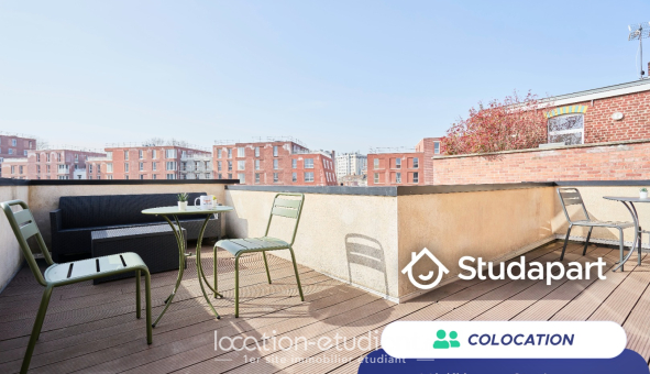 Colocation étudiante T5 &agrave; Lille (59800)
