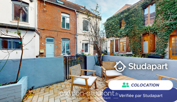 Colocation étudiante Studio à Lille (59800)