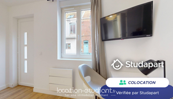 Colocation étudiante Studio à Lille (59800)