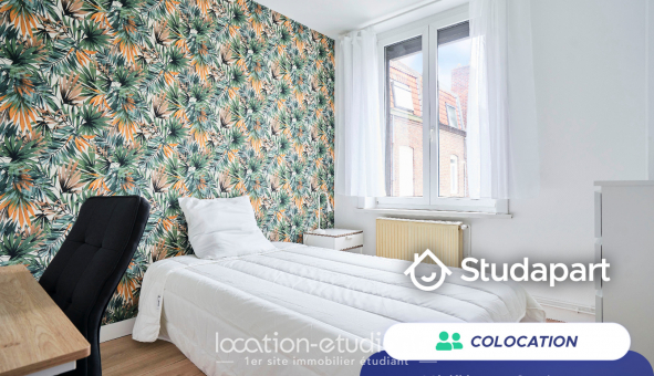 Colocation tudiante Duplex à Lille (59800)
