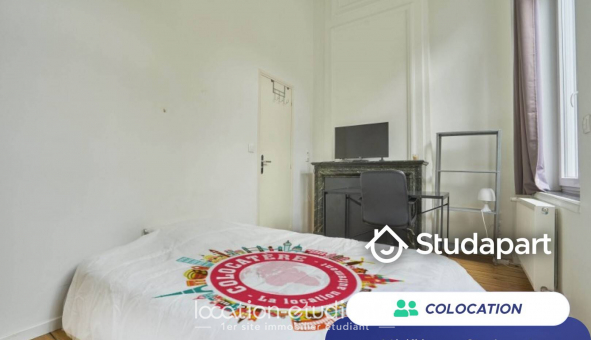 Colocation étudiante Studio à Lille (59800)