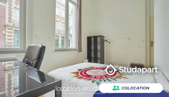 Colocation tudiante Studio à Lille (59800)