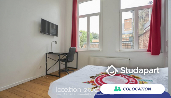 Colocation étudiante Studio à Lille (59800)