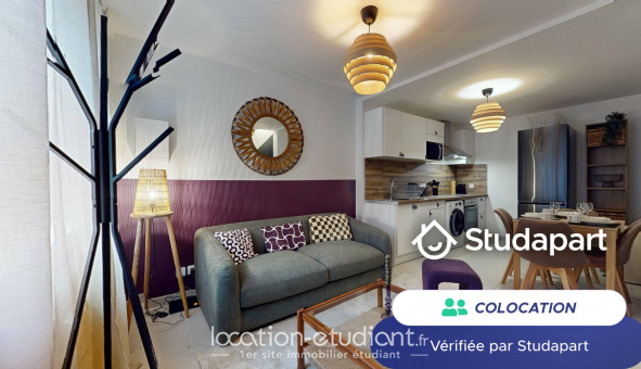 Colocation tudiante Studio à Lille (59800)
