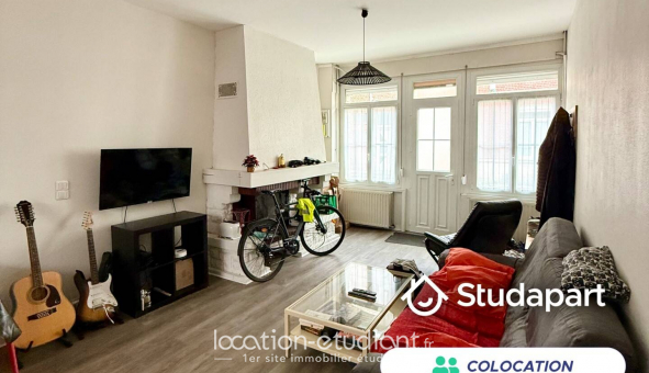 Colocation tudiante Studio à Lille (59800)