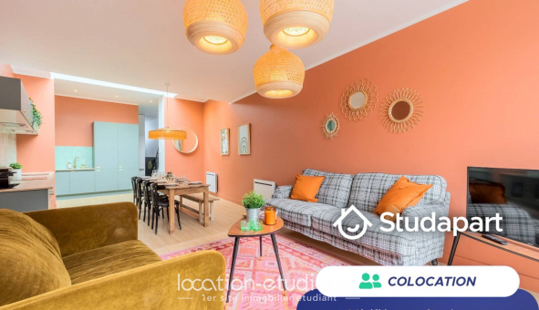 Colocation tudiante Studio à Lille (59800)