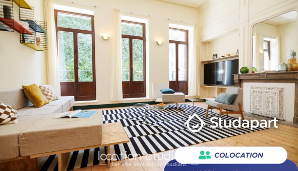 Colocation étudiante Studio à Lille (59800)