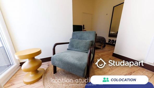 Colocation étudiante Studio à Lille (59800)