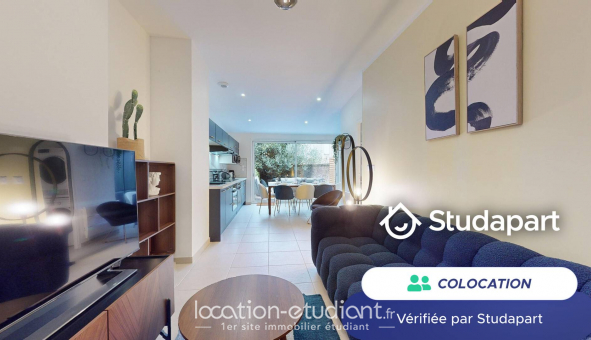 Colocation �tudiante Studio &agrave; Lille (59800)