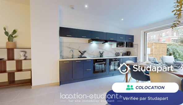 Colocation �tudiante Studio &agrave; Lille (59800)