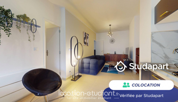 Colocation �tudiante Studio &agrave; Lille (59800)