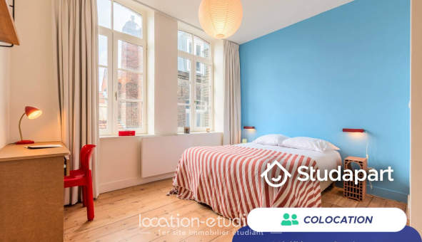 Colocation étudiante Studio &agrave; Lille (59800)