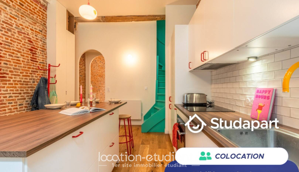 Colocation étudiante Studio &agrave; Lille (59800)