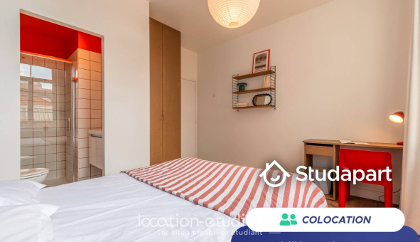 Colocation étudiante Studio &agrave; Lille (59800)