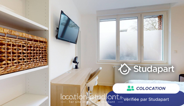 Colocation tudiante Studio à Lille (59800)
