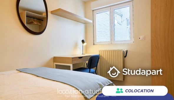 Colocation tudiante Studio à Lille (59800)