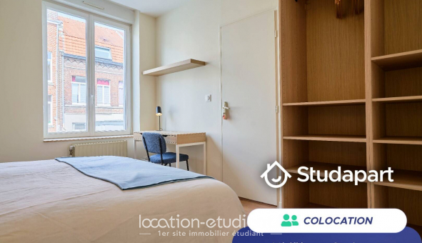 Colocation tudiante Studio à Lille (59800)