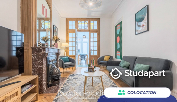 Colocation tudiante Studio à Lille (59800)