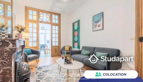 Colocation tudiante Studio à Lille (59800)