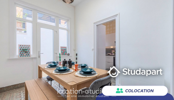 Colocation tudiante Studio à Lille (59800)