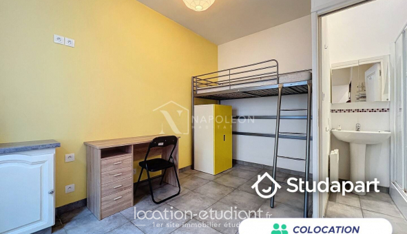 Colocation tudiante Studio à Lille (59800)