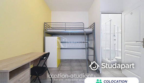 Colocation tudiante Studio à Lille (59800)
