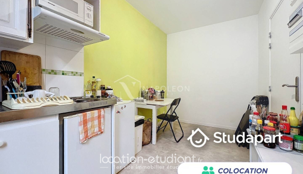 Colocation étudiante Studio &agrave; Lille (59800)