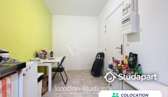 Colocation étudiante Studio &agrave; Lille (59800)