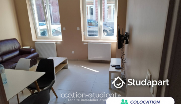 Colocation tudiante Studio à Lille (59800)