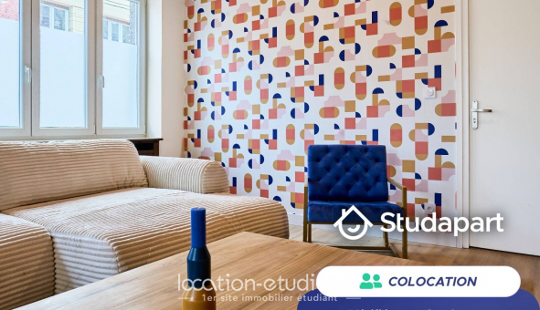 Colocation tudiante Studio à Lille (59800)