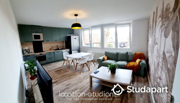 Colocation tudiante Studio à Lille (59800)