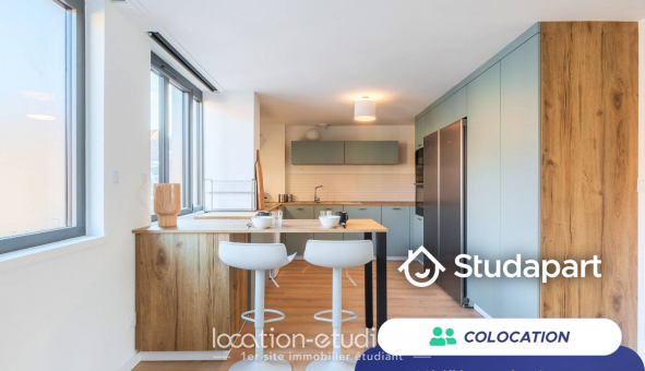 Colocation tudiante Studio à Lille (59800)
