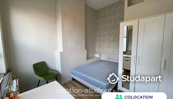 Colocation tudiante Studio à Lille (59800)