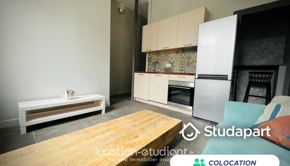 Colocation tudiante Studio à Lille (59800)