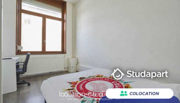 Colocation étudiante T4 à Lille (59800)