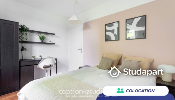 Colocation tudiante Chambre dans une colocation de 9m2
